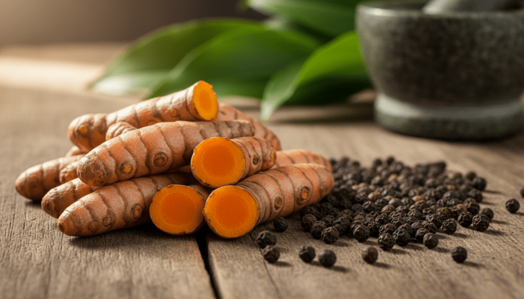 découvrez comment l'association du curcuma et de la pipérine offre un puissant effet anti-inflammatoire naturel pour soulager efficacement les douleurs articulaires et améliorer votre bien-être.