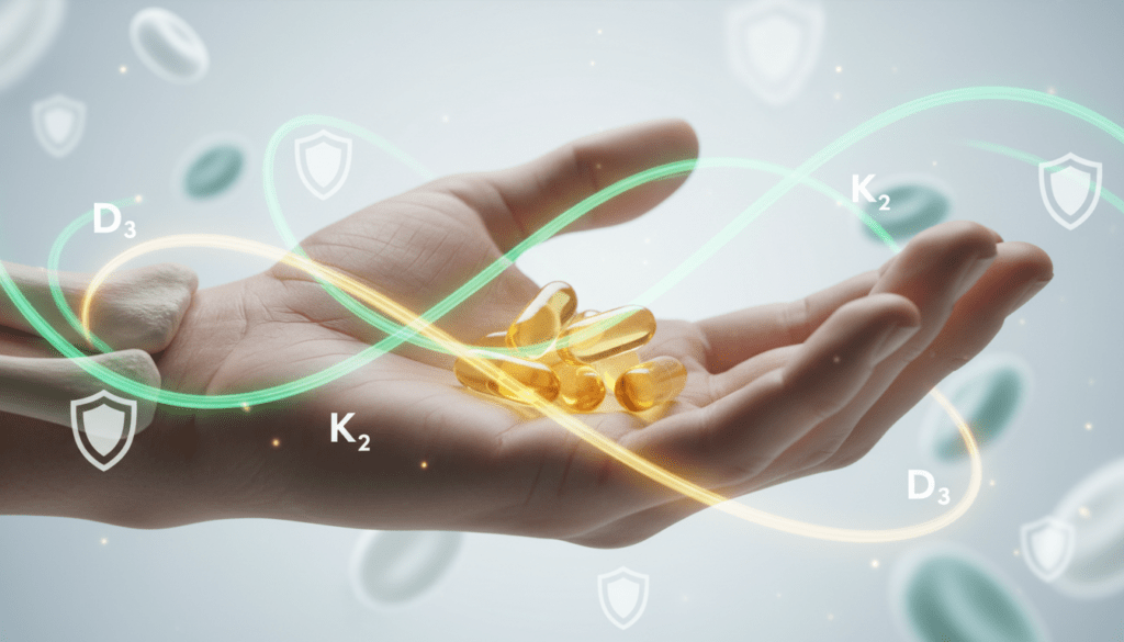 découvrez pourquoi associer la vitamine d3 à la vitamine k2 est essentiel pour renforcer vos os et stimuler votre système immunitaire. comprenez leurs bienfaits complémentaires pour une santé optimale.