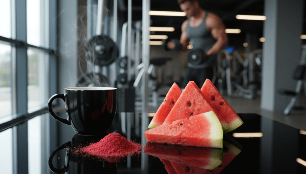 découvrez notre formule pre-workout combinant caféine, arginine et citrulline pour maximiser votre énergie, améliorer votre endurance et booster vos performances à chaque séance d'entraînement.