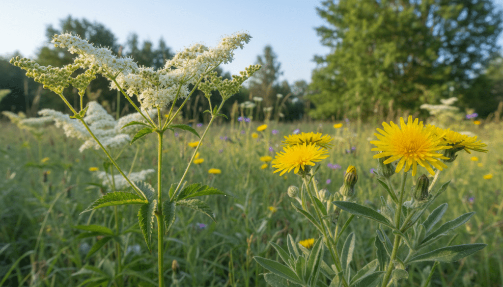 découvrez les meilleurs draineurs naturels, comme la reine des prés et la piloselle, pour lutter efficacement contre la rétention d'eau et retrouver une sensation de légèreté.